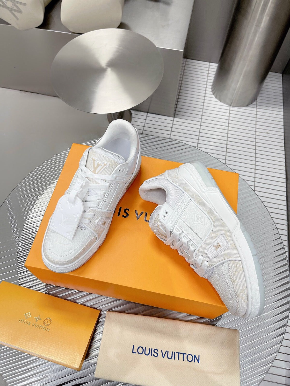 Iconic LV Trainer Sneakers