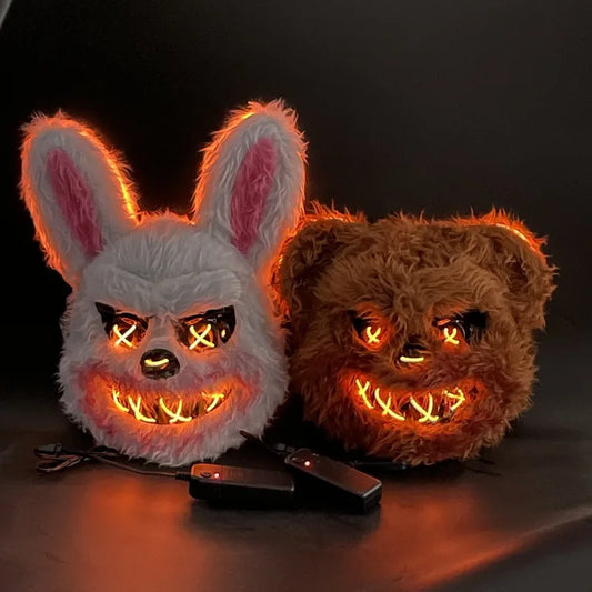 Glow Horror Animal Masks