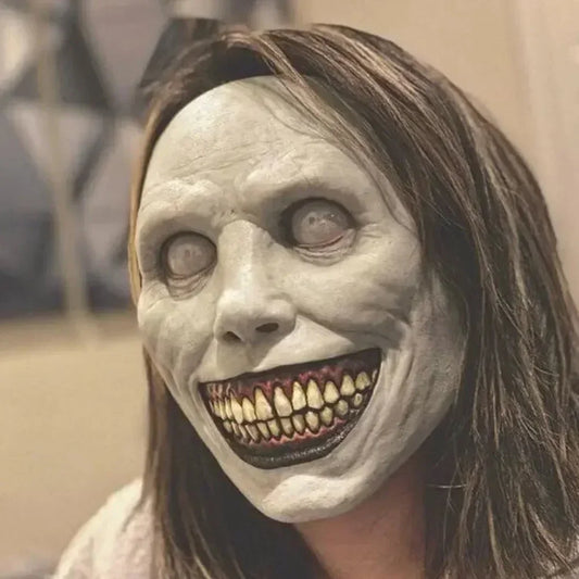 Evil Smiling Demon Mask