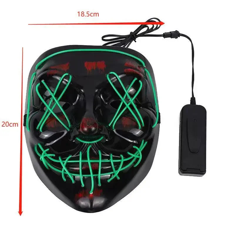 LED Terror Mask