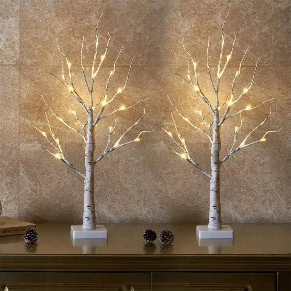 Magic Birch Light Up Tree Decor