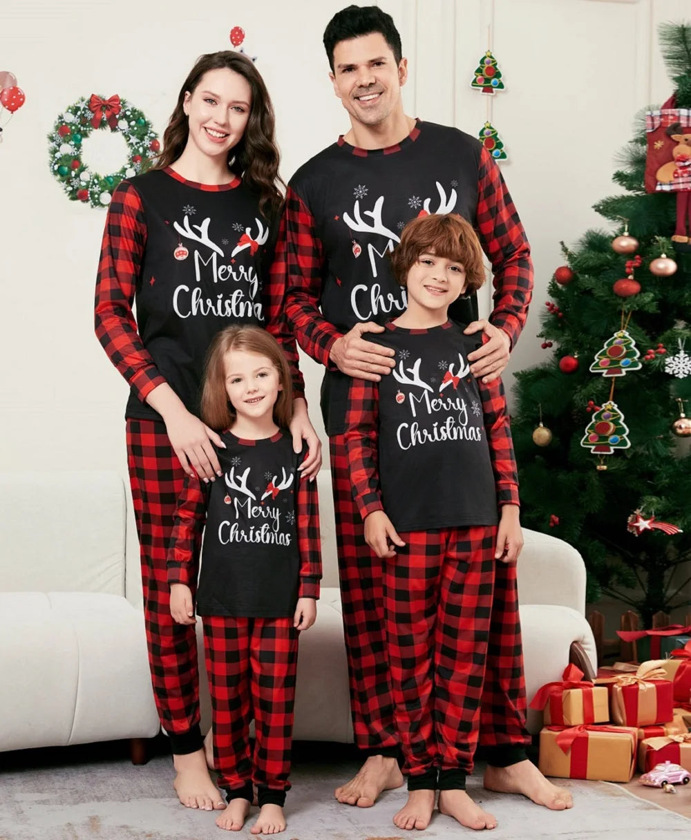 Festive Family Holiday Pajama Set