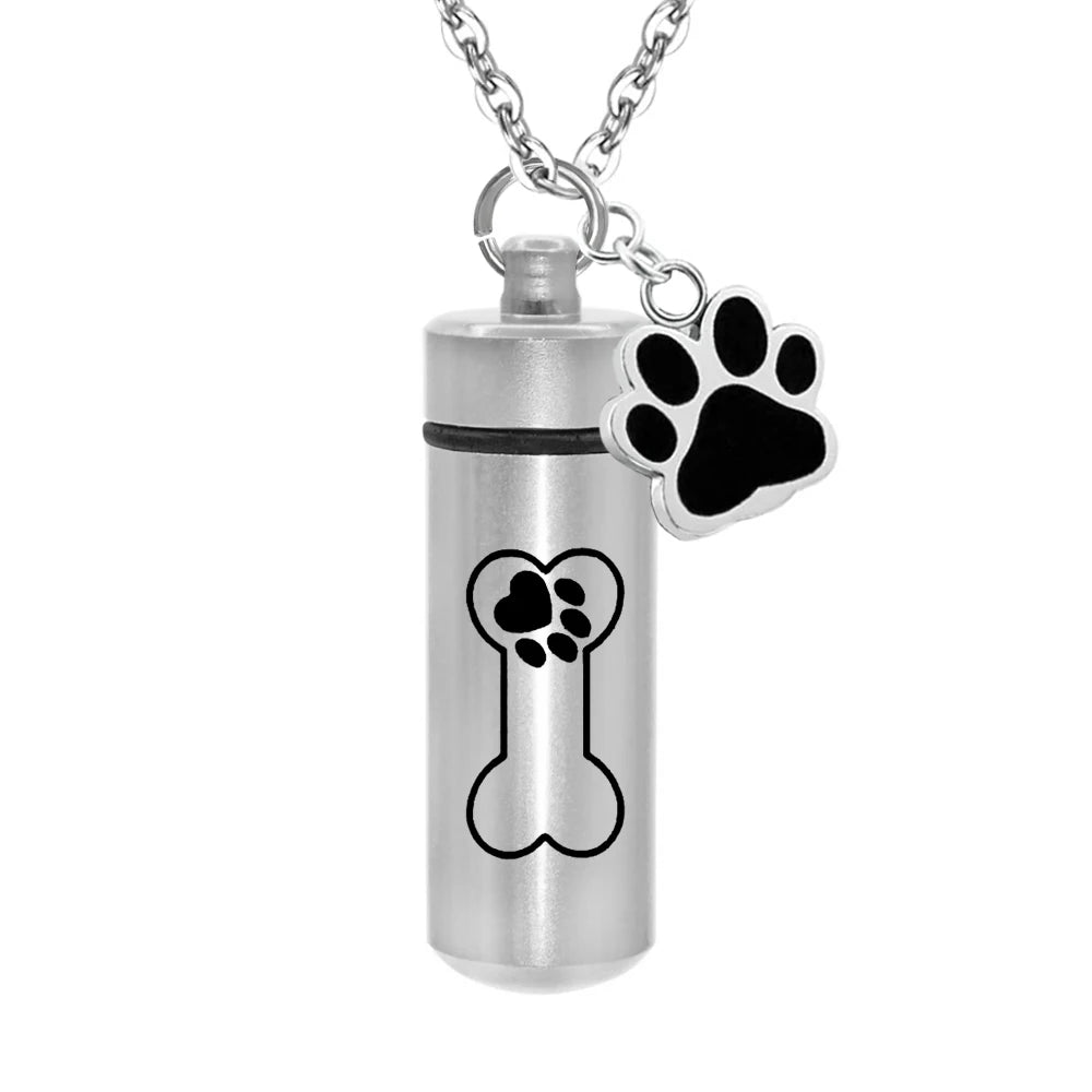 Memorial Pet Paw Keepsake Pendant