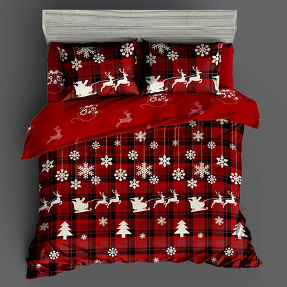 Cozy Christmas Duvet 3-piece comforter cover