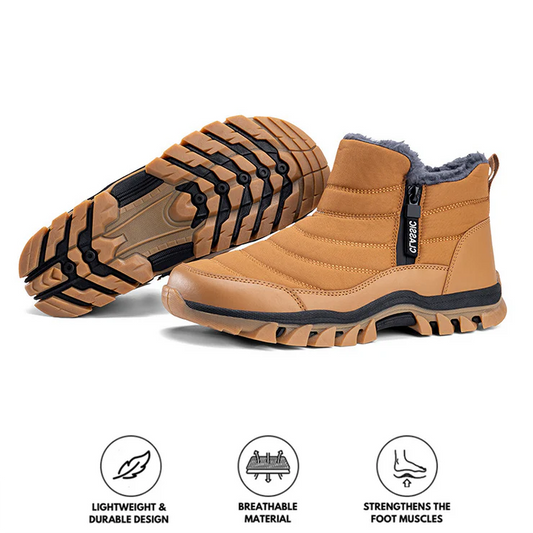 Waterproof anti-slip snow boots