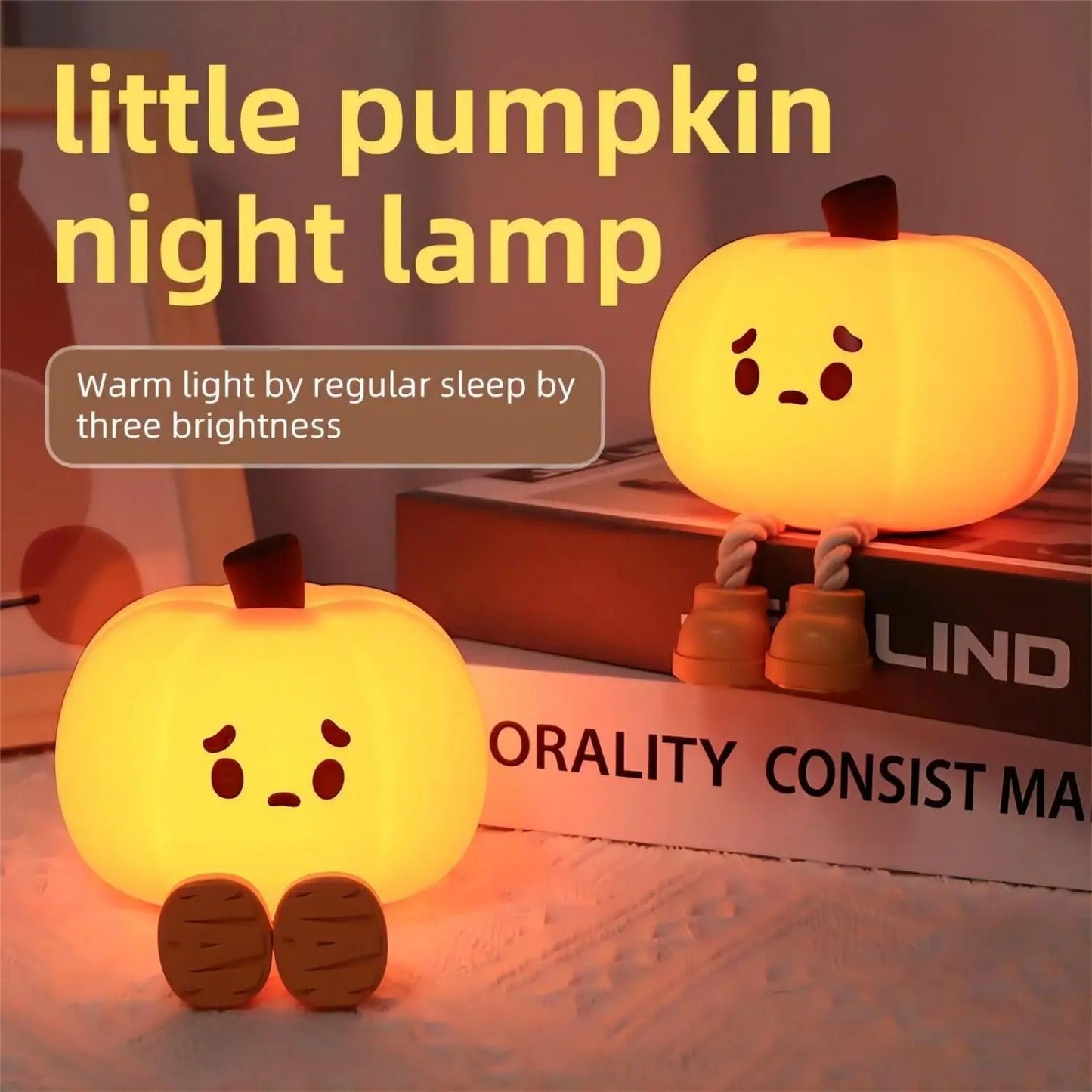 Pumpkin Glow Night Lamp