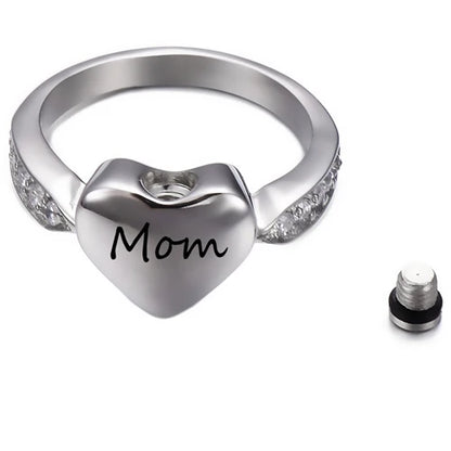 Eternal Memory Stainless Steel Ring