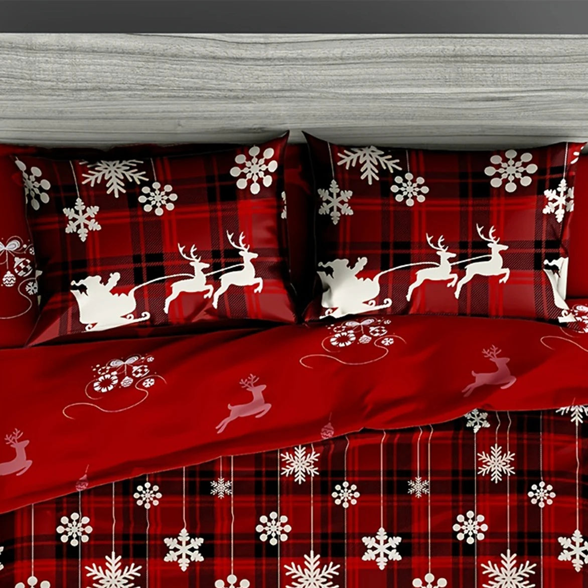 Cozy Christmas Duvet 3-piece comforter cover