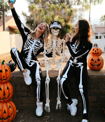 Women's Spooky Skeleton Jumpsuit