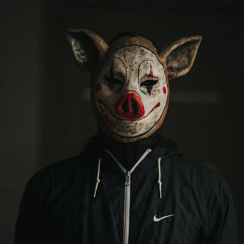 Clown Pig Latex Mask