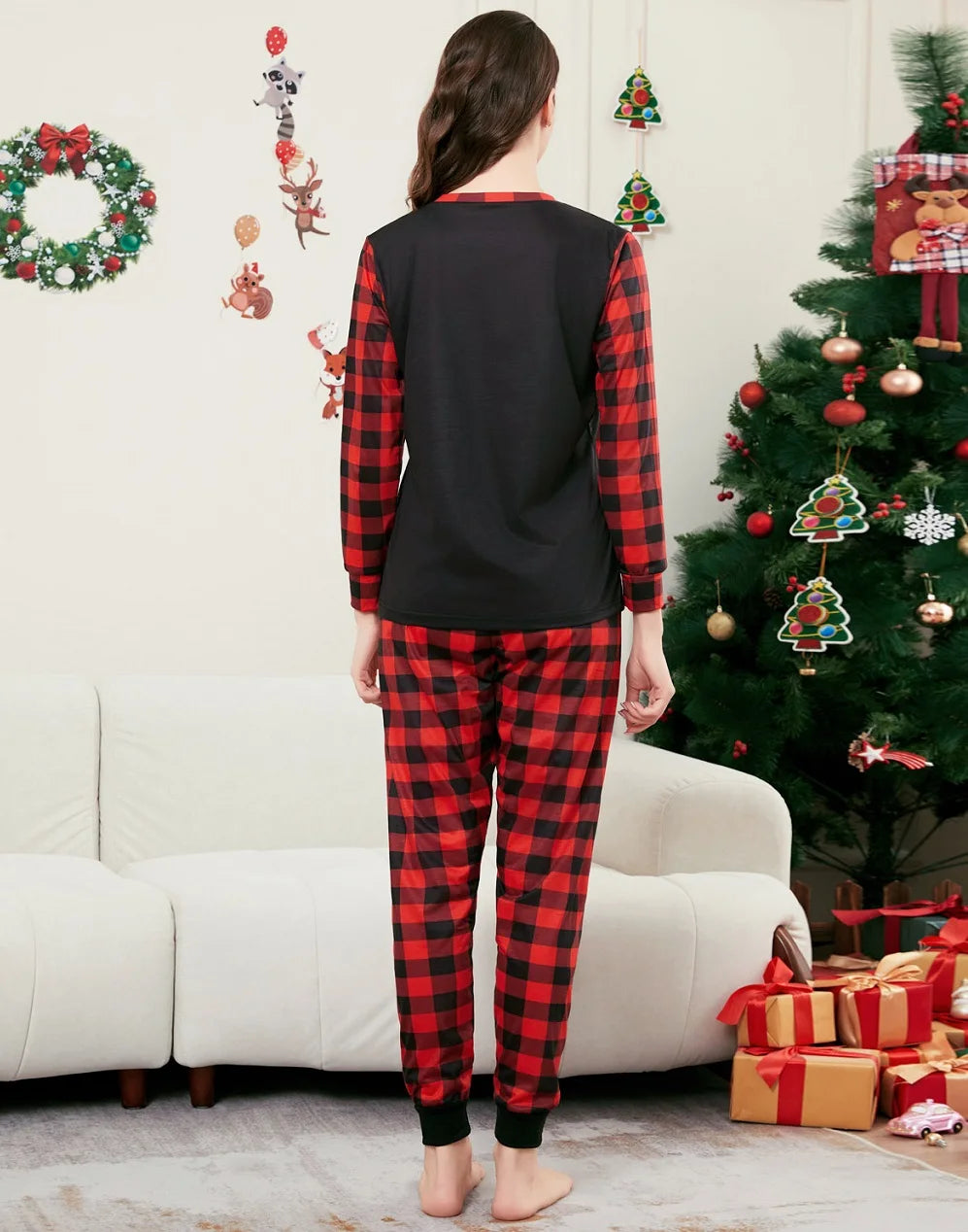 Festive Family Holiday Pajama Set