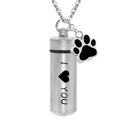 Memorial Pet Paw Keepsake Pendant