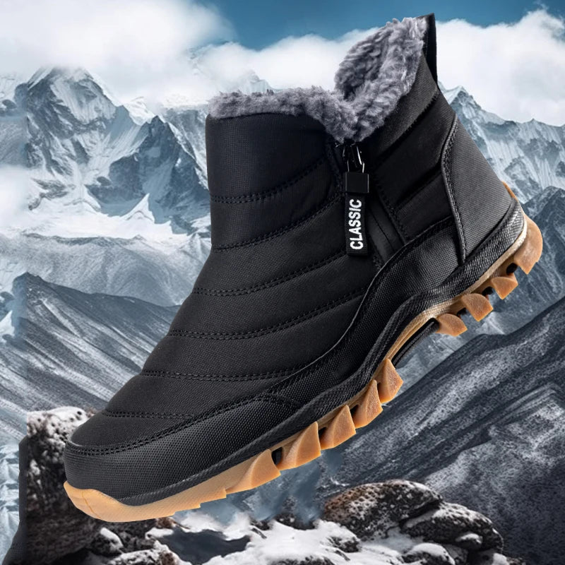 Waterproof anti-slip snow boots