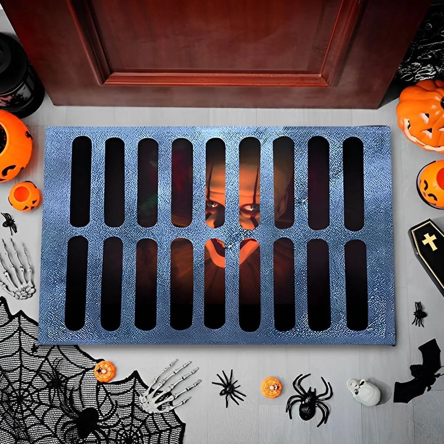 VIKAMA Horror Clown Doormat