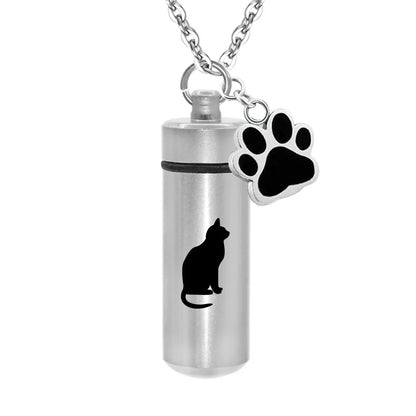 Memorial Pet Paw Keepsake Pendant