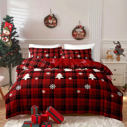 Cozy Christmas Duvet 3-piece comforter cover