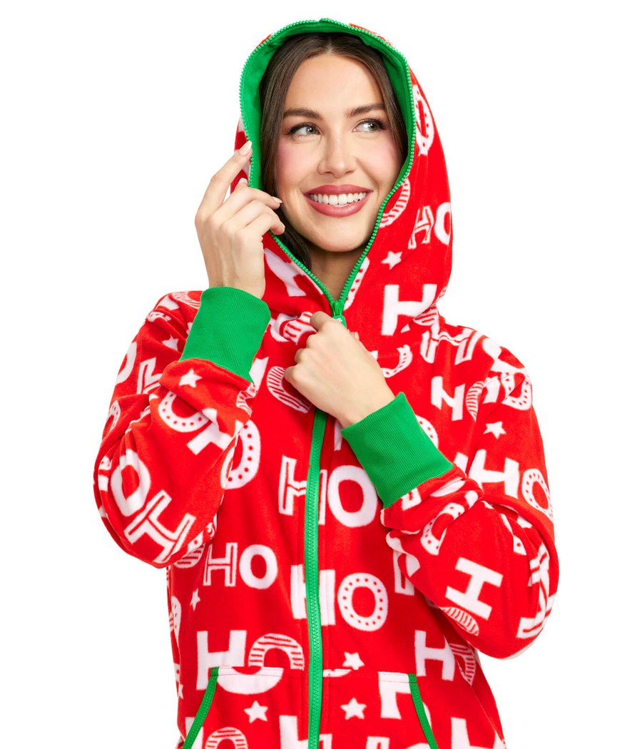 Festive Ho Ho Ho Christmas Jumpsuit