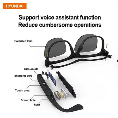 Hyundai AI Bluetooth Smart Glasses PRO MAX -Unisex