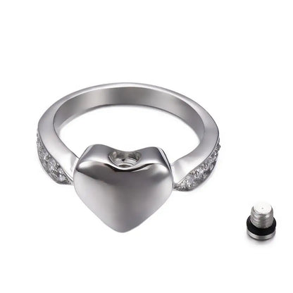 Eternal Memory Stainless Steel Ring