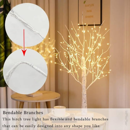 Magic Birch Light Up Tree Decor