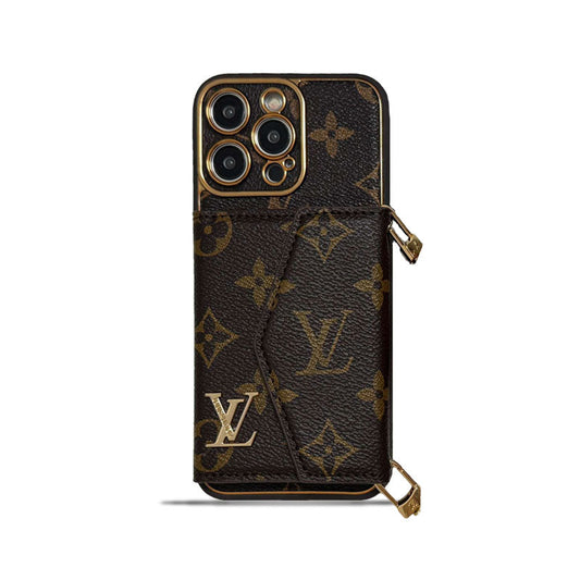 Monogram Wallet iPhone Case