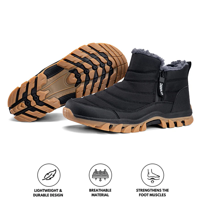 Waterproof anti-slip snow boots