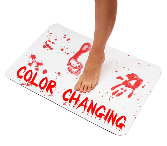 Spooky Splat Color-Changing Bath Mat