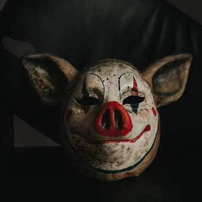 Clown Pig Latex Mask