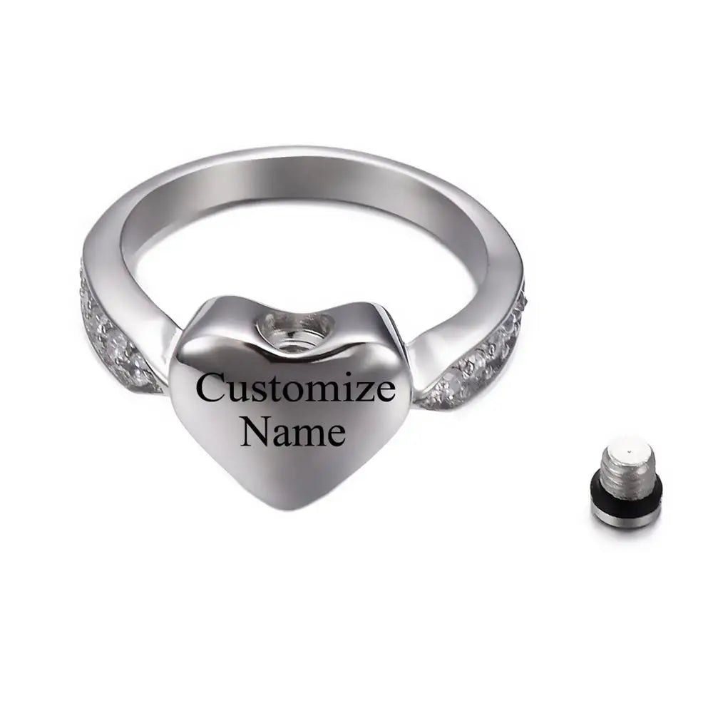 Eternal Memory Stainless Steel Ring