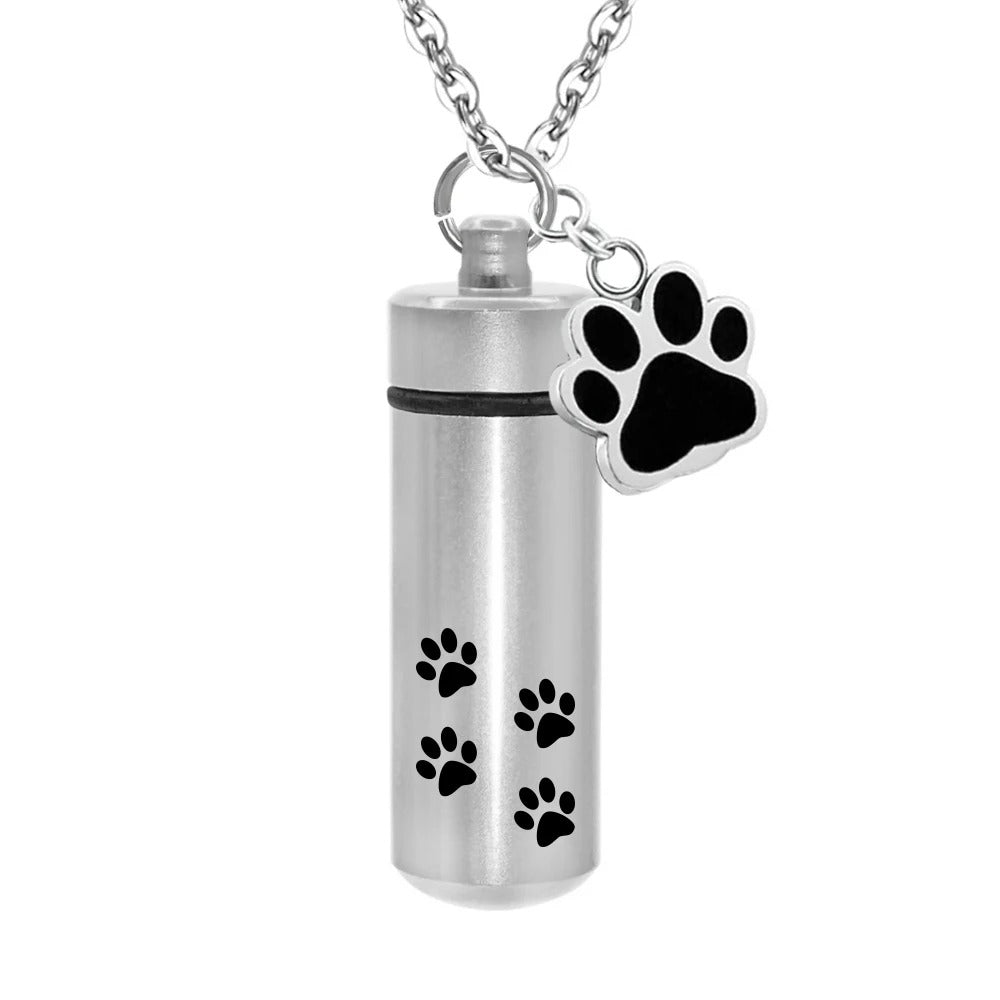 Memorial Pet Paw Keepsake Pendant