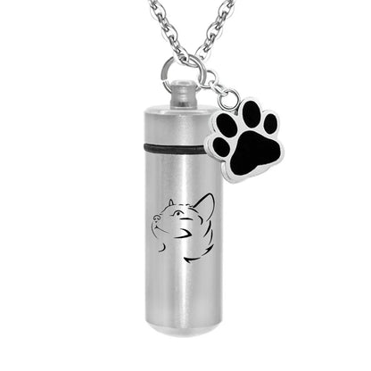 Memorial Pet Paw Keepsake Pendant